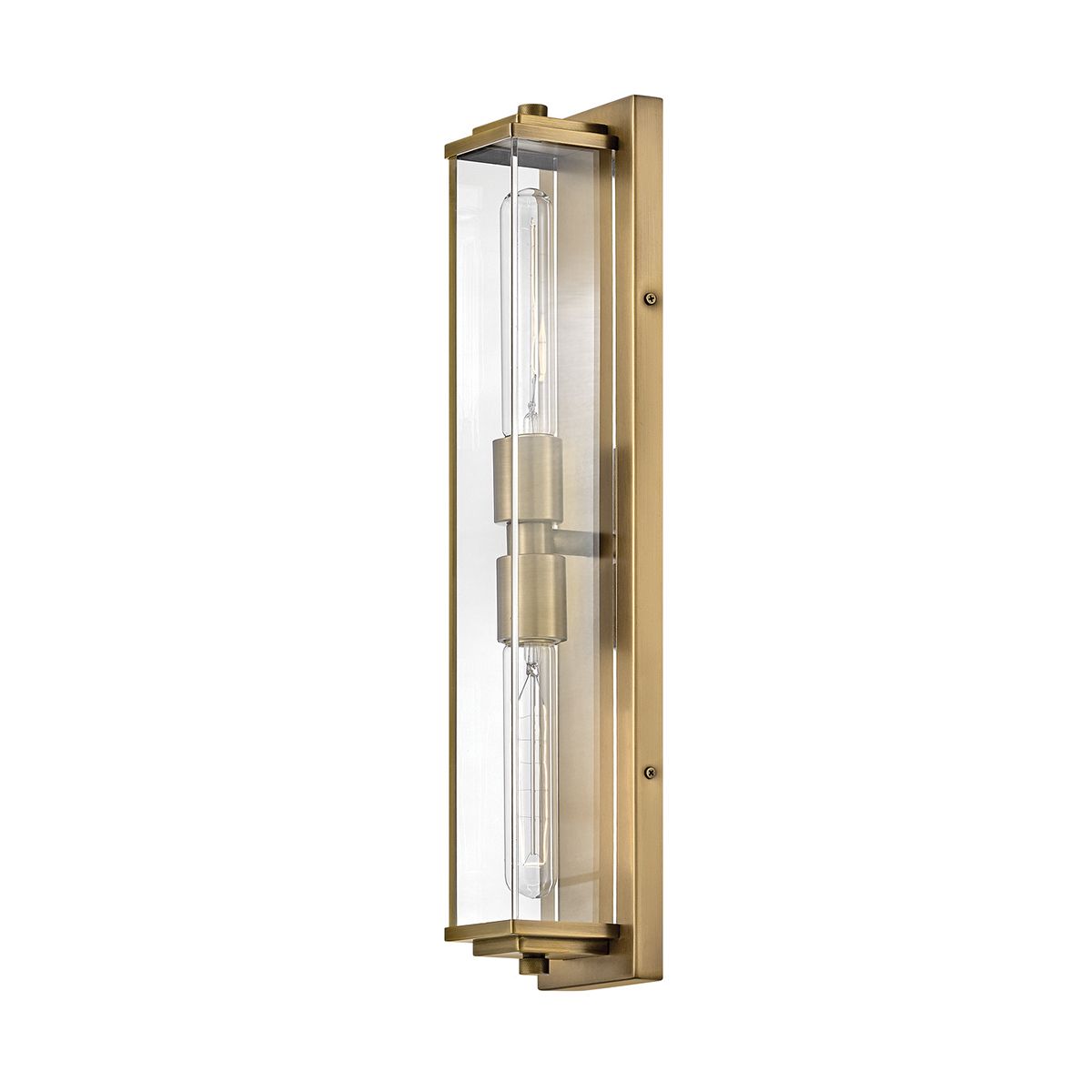 Quintiesse Henri 2 Light Wall Light - Heritage Brass