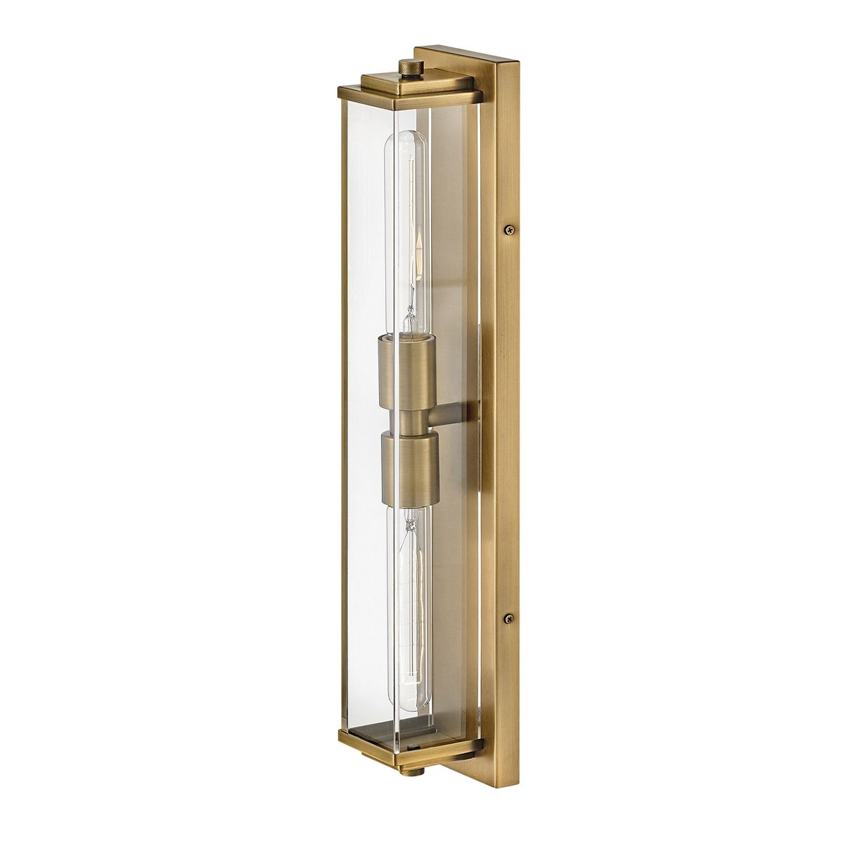 Quintiesse Henri 2 Light Wall Light - Heritage Brass