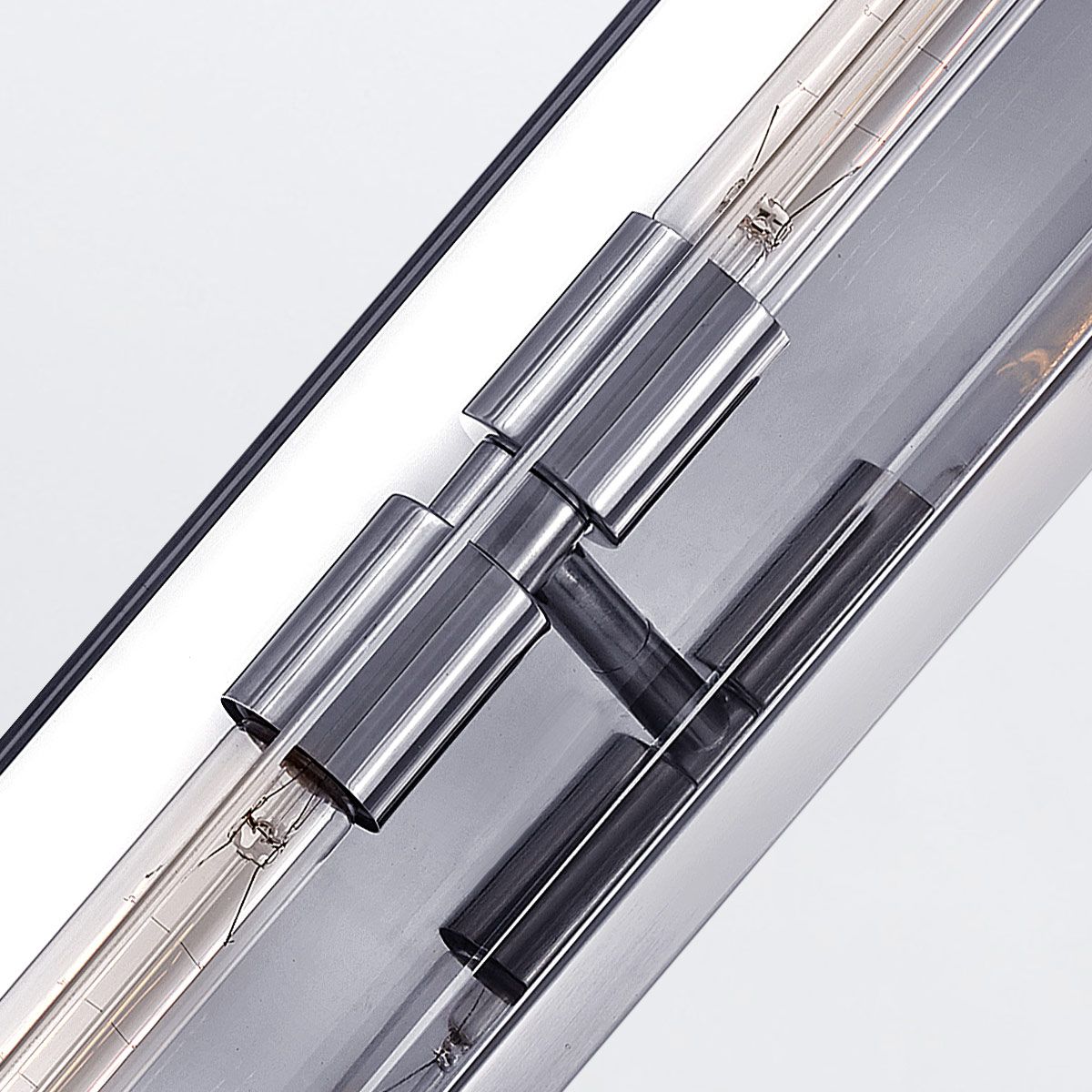 Quintiesse Henri 2 Light Wall Light - Polished Chrome