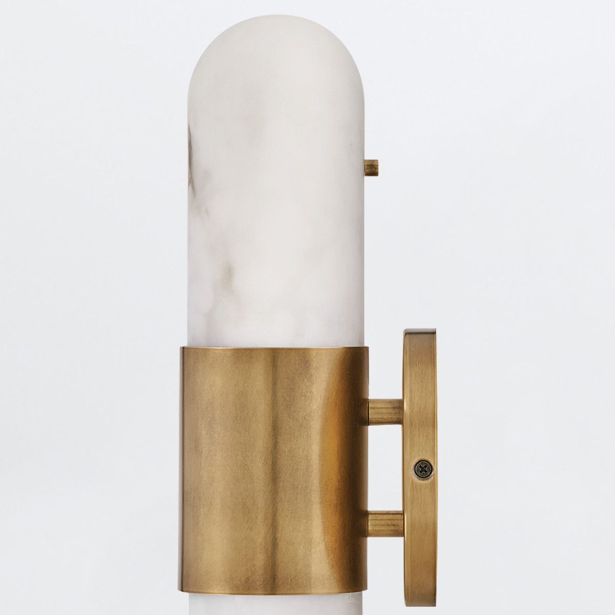 Quintiesse Ibiza Medium LED Wall Light - Heritage Brass