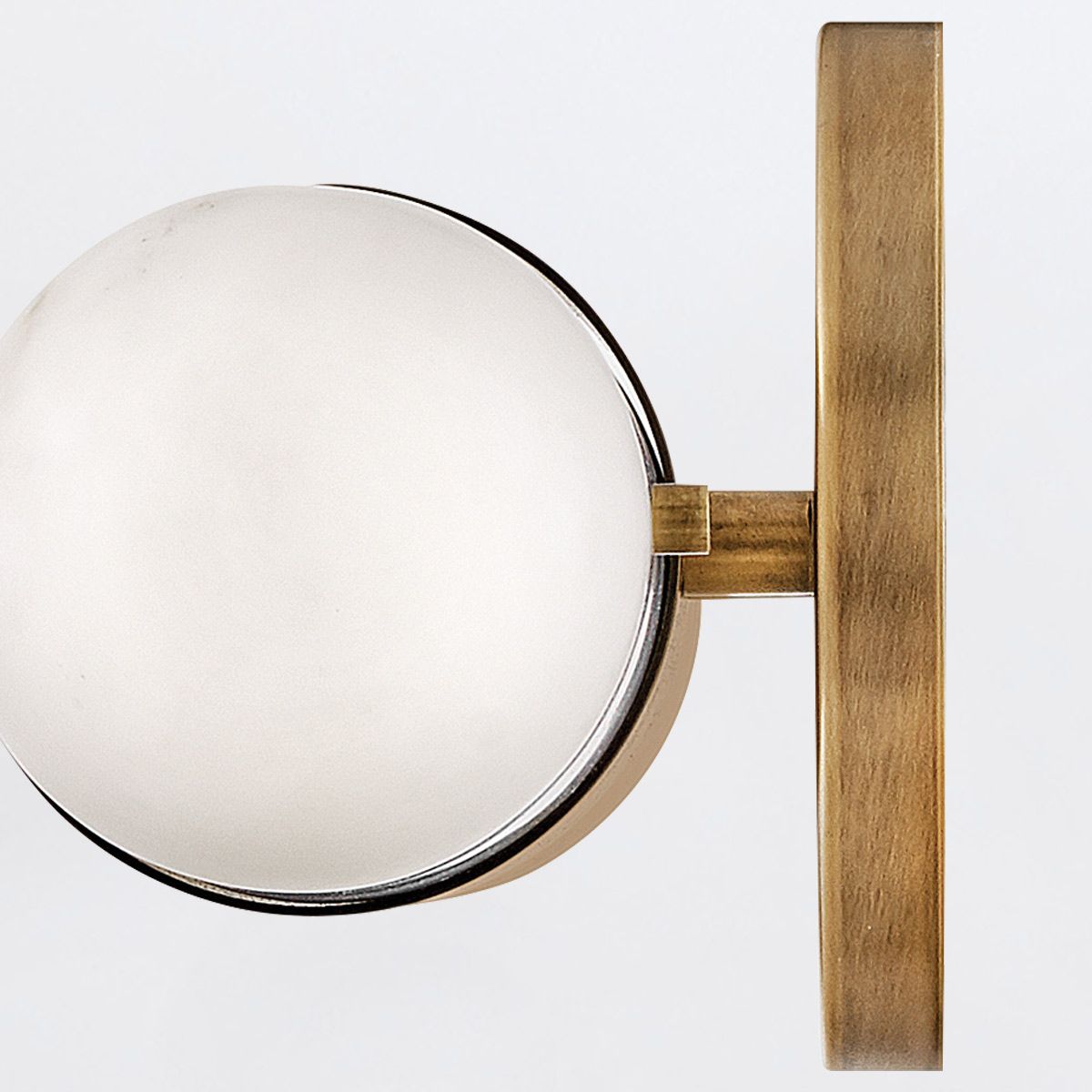 Quintiesse Ibiza Medium LED Wall Light - Heritage Brass