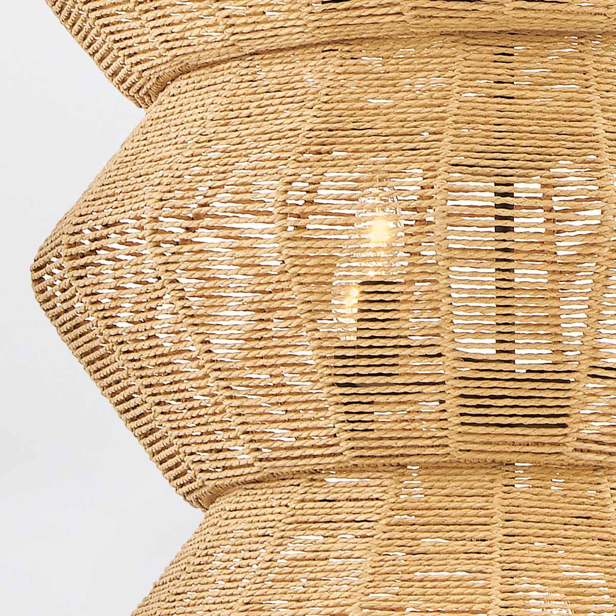 Quintiesse Luca 10 Light Multi Tier Chandelier - Black & Camel