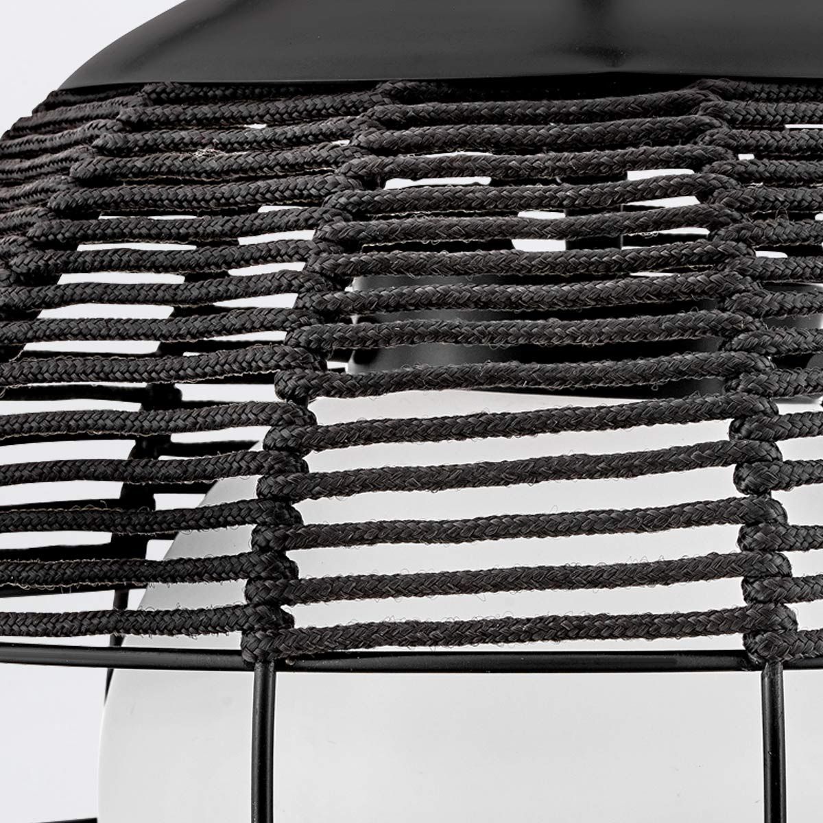 Quintiesse Maddox 1 Light Small Outdoor Pendant - Black