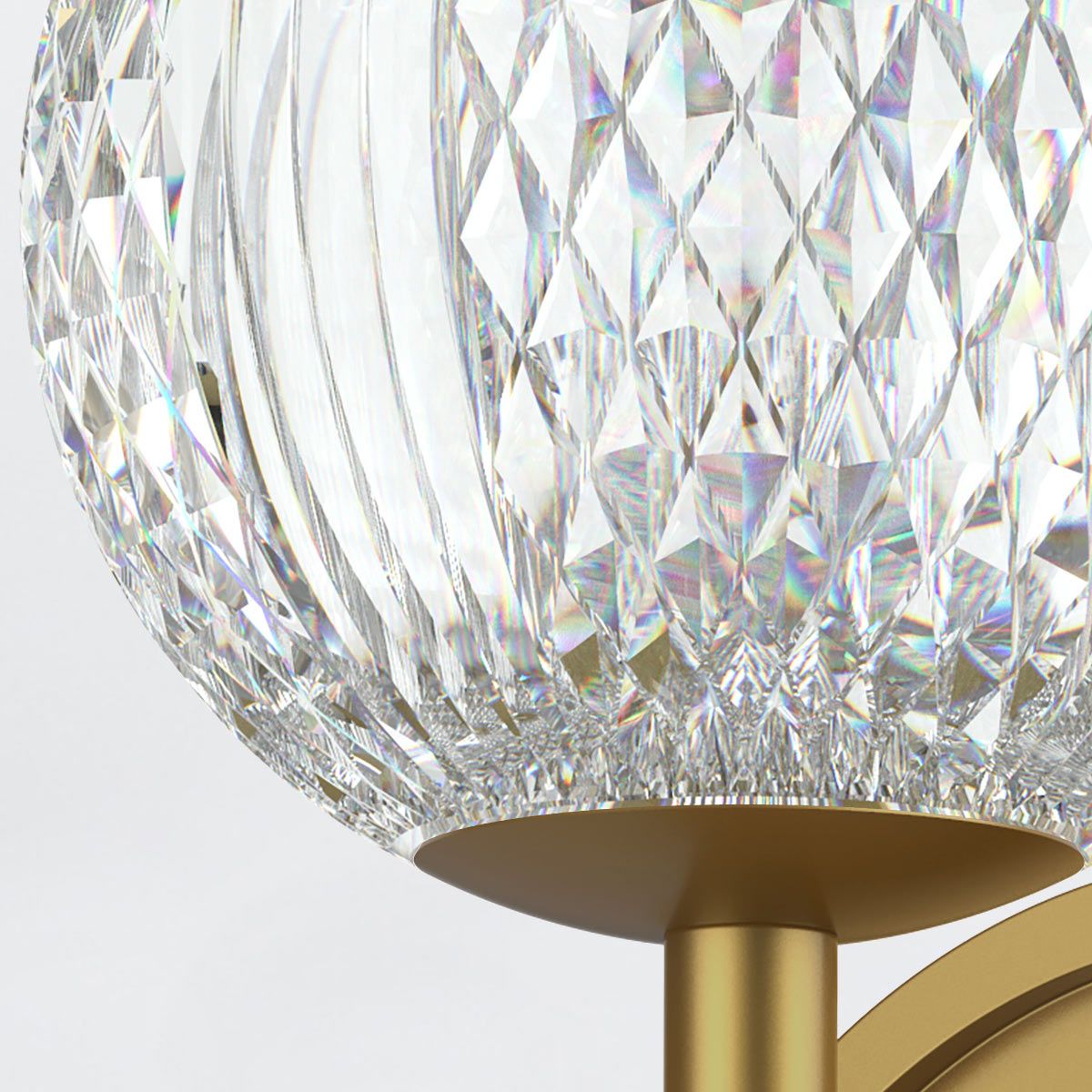 Quintiesse Marni LED Wall Light - Natural Brass