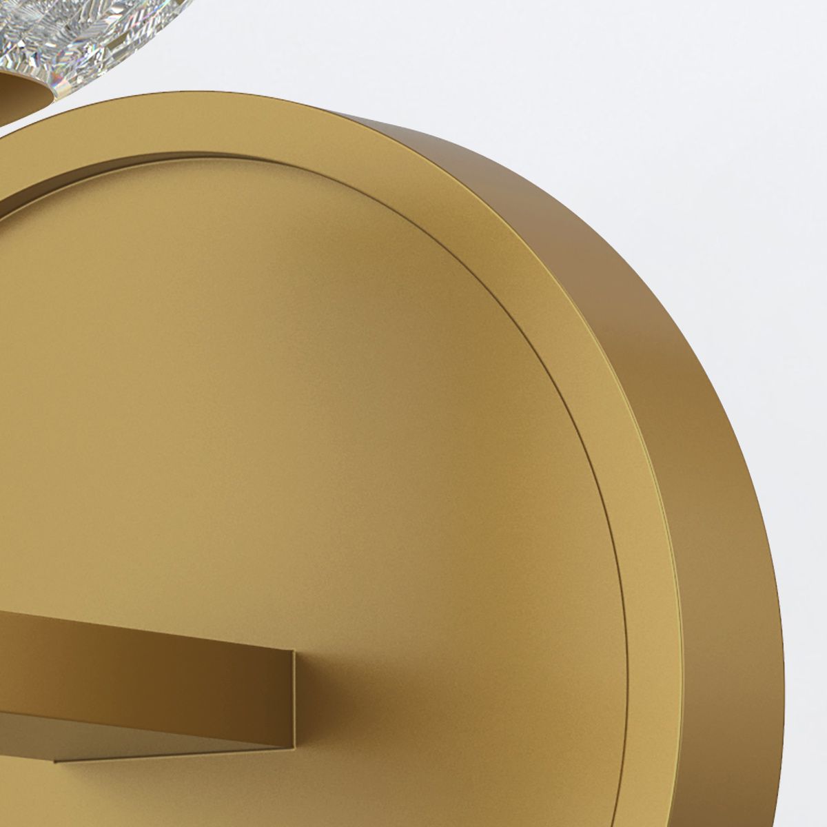 Quintiesse Marni LED Wall Light - Natural Brass