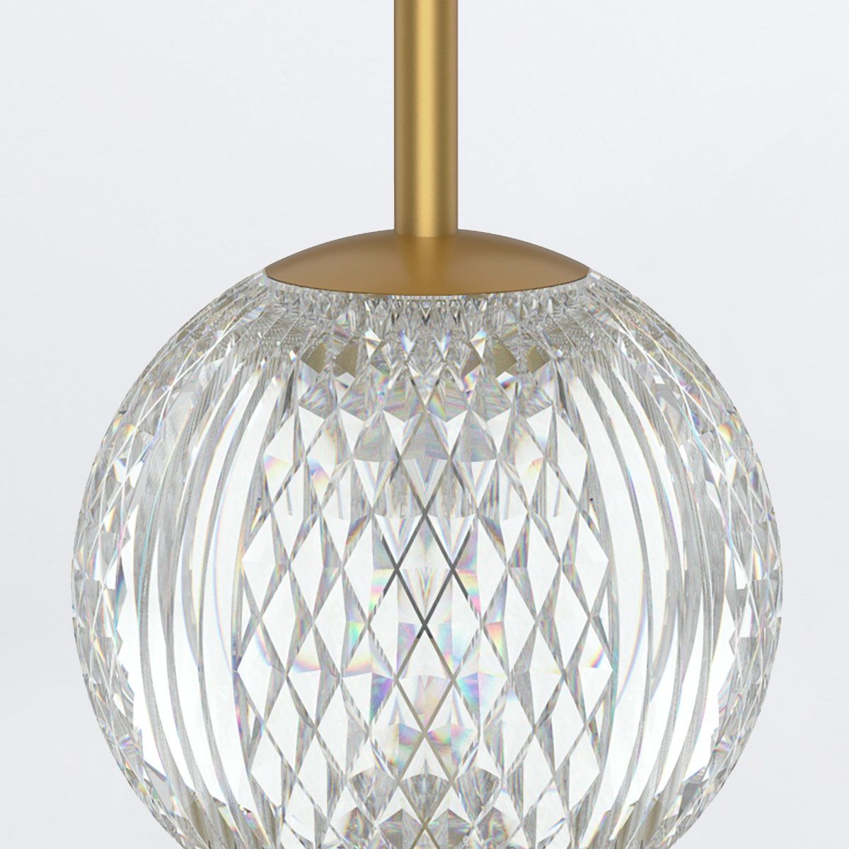 Quintiesse Marni Medium LED Table Lamp - Natural Brass