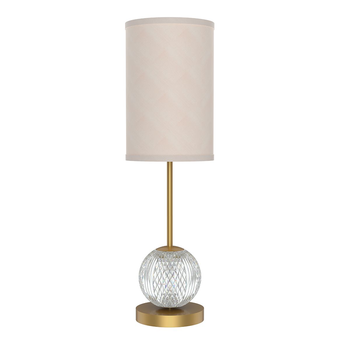 Quintiesse Marni Medium LED Table Lamp - Natural Brass