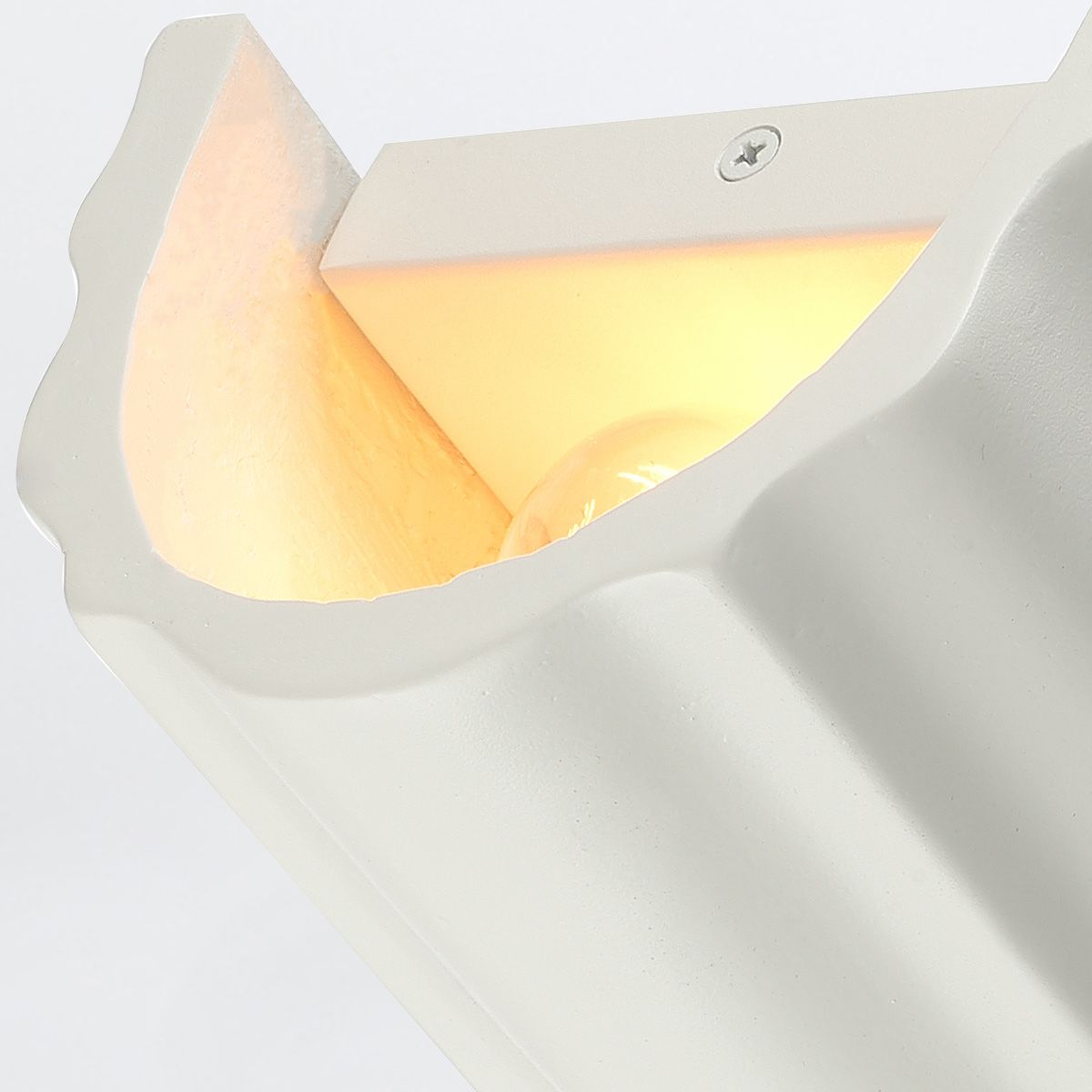 Quintiesse Martine 2 Light Wall Light - Antique White