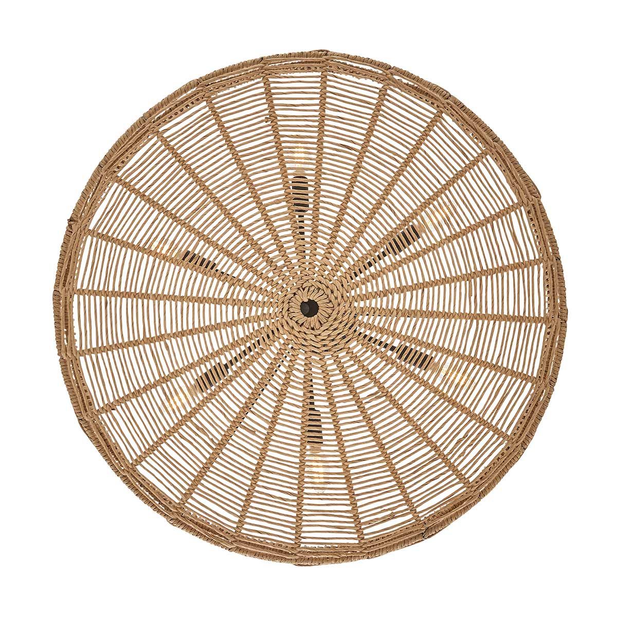 Quintiesse Ophelia 6 Light Duo Mount Pendant - Black & Camel