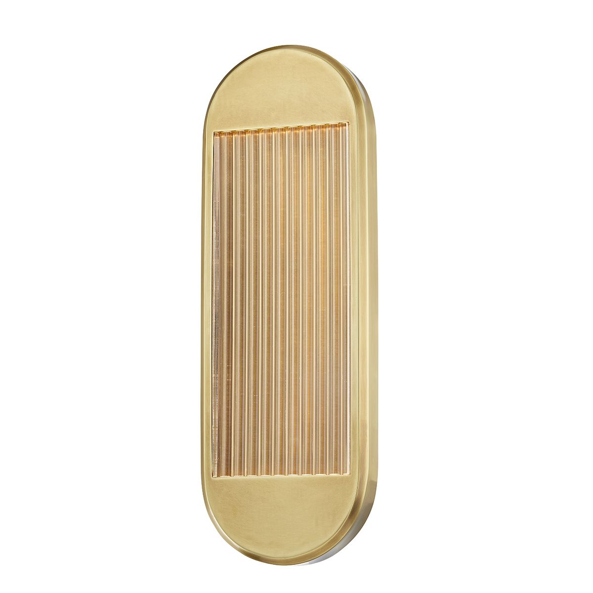 Quintiesse Palais Medium LED Wall Light - Vintage Brass