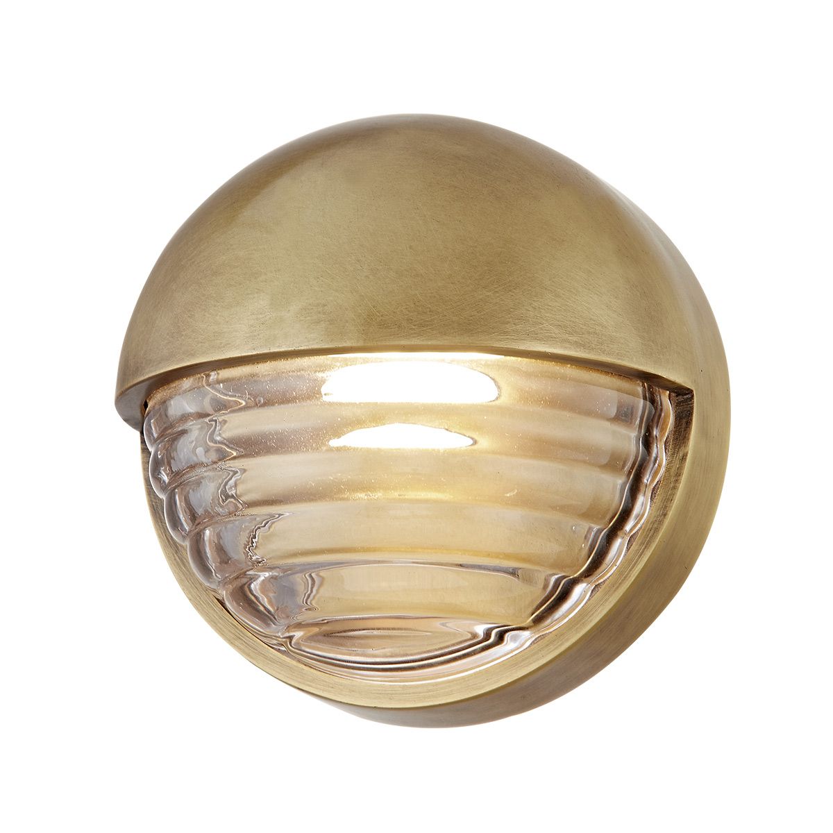 Quintiesse Palais Small LED Wall Light - Vintage Brass