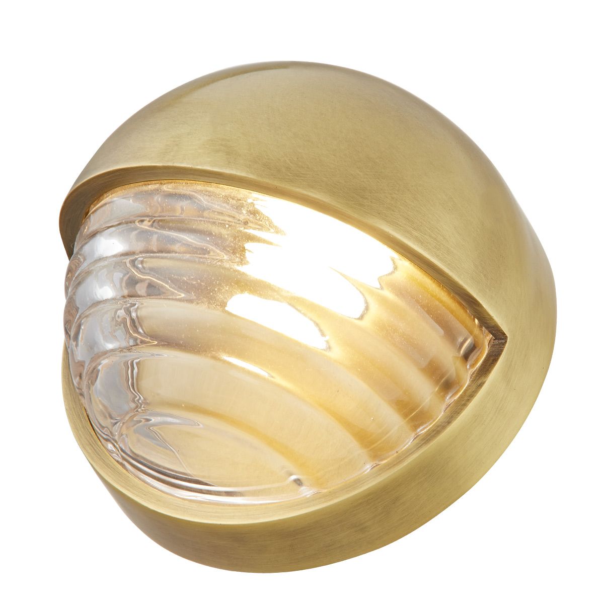 Quintiesse Palais Small LED Wall Light - Vintage Brass