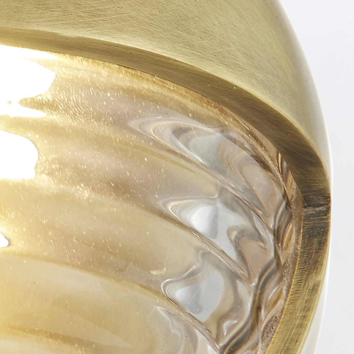 Quintiesse Palais Small LED Wall Light - Vintage Brass