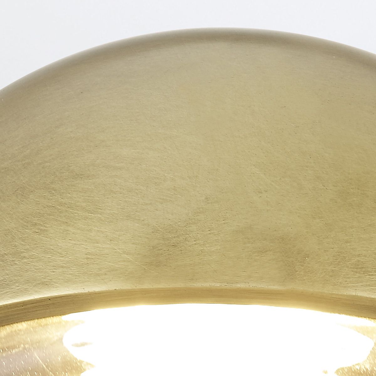 Quintiesse Palais Small LED Wall Light - Vintage Brass