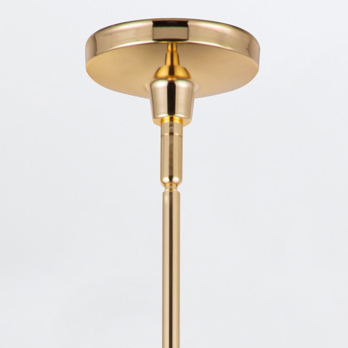 Quintiesse Palmetto 1 Light Pendant - Polished Brass