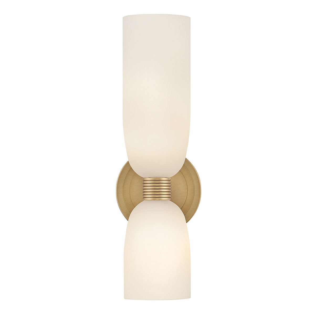 Quintiesse Tallulah 2 Light Wall Light - Lacquered Brass