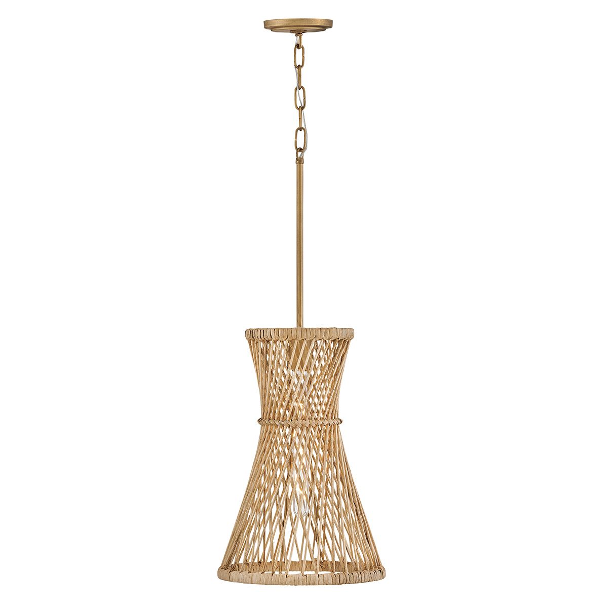 Quintiesse Twyla 1 Light Pendant - Burnished Gold