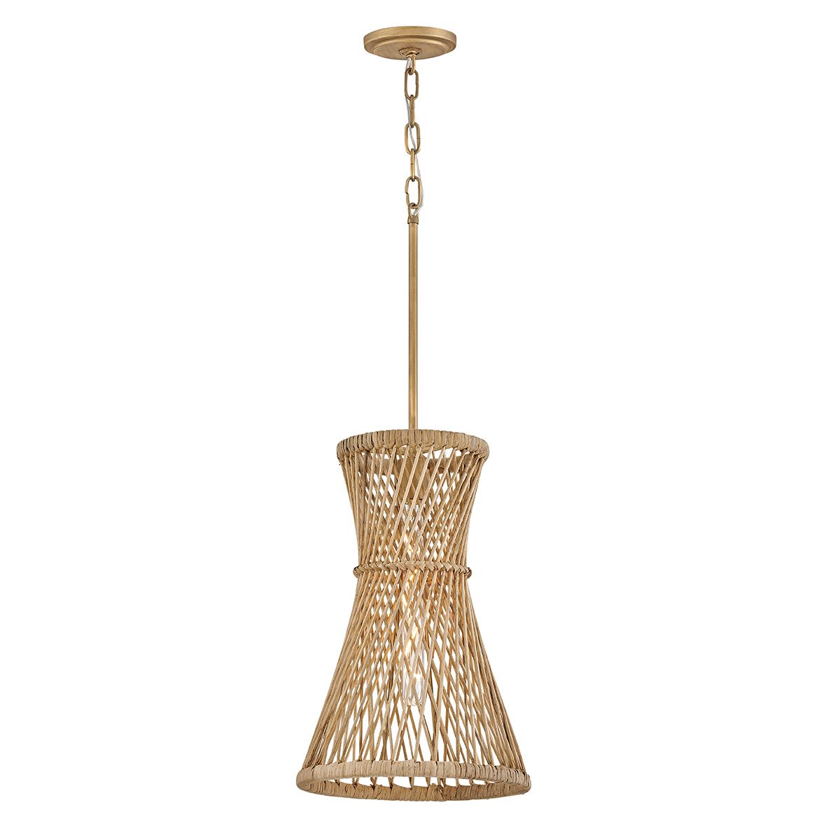 Quintiesse Twyla 1 Light Pendant - Burnished Gold