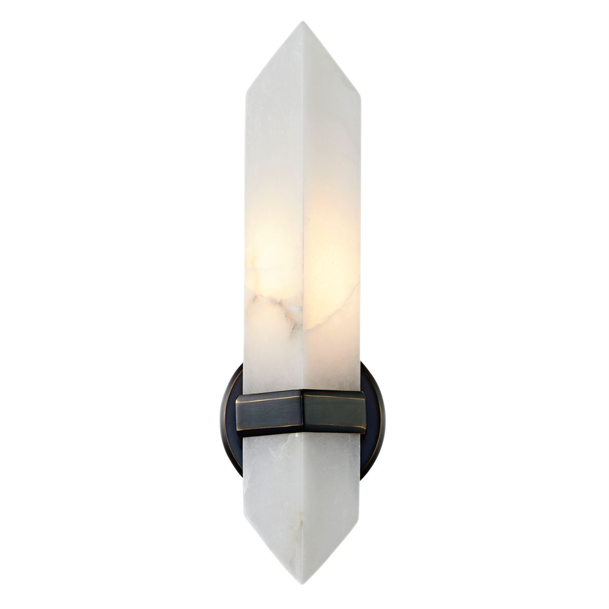 Quintiesse Valencia 1 Light Wall Light - Urban Bronze