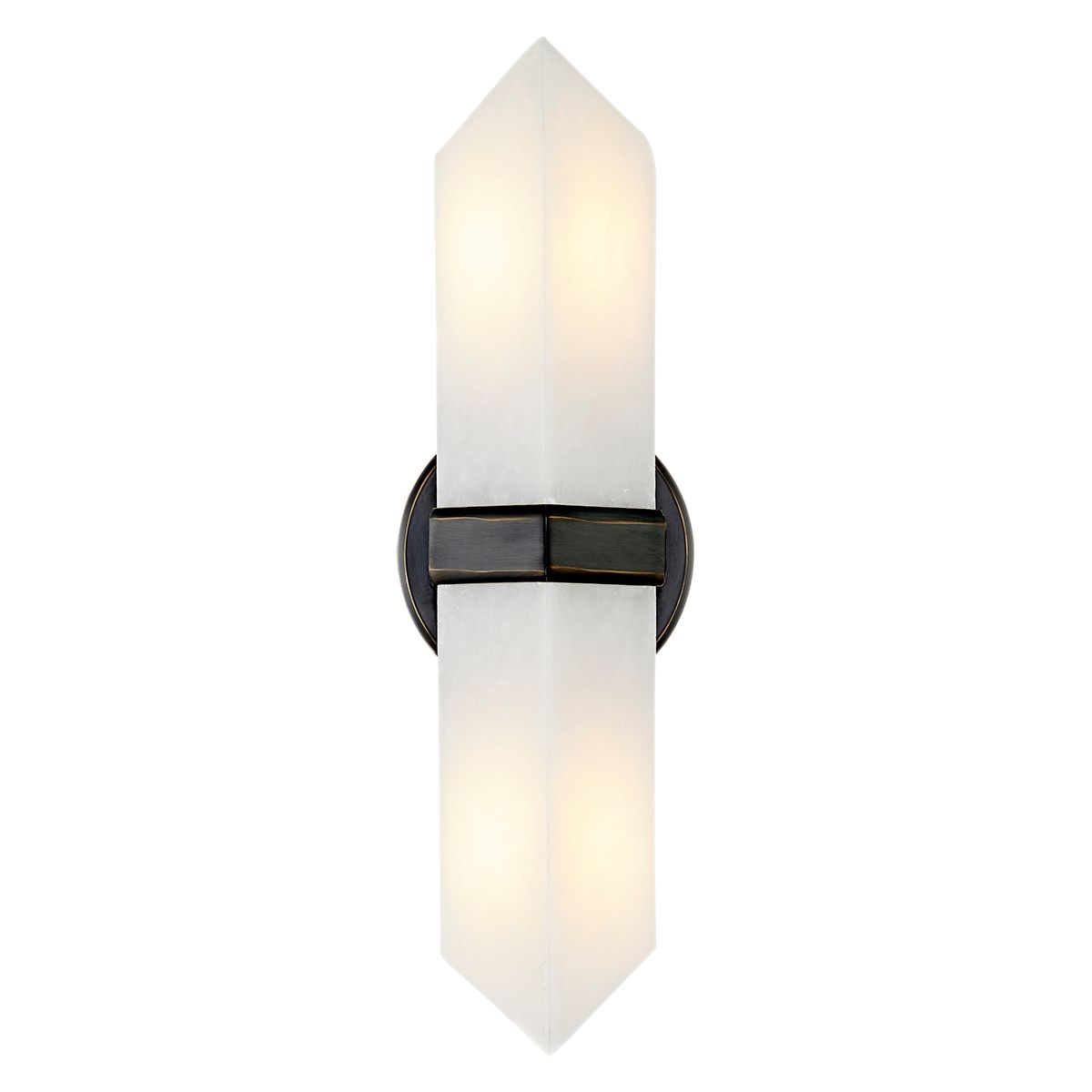 Quintiesse Valencia 2 Light Wall Light - Urban Bronze