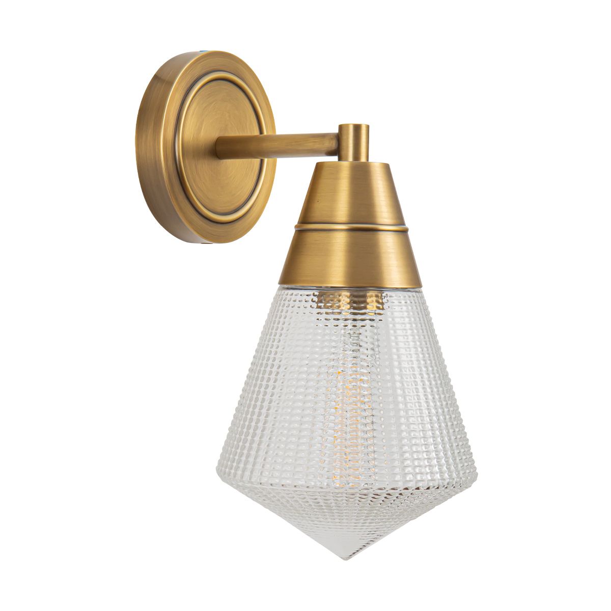 Quintiesse Willard 1 Light Wall Light - Vintage Brass