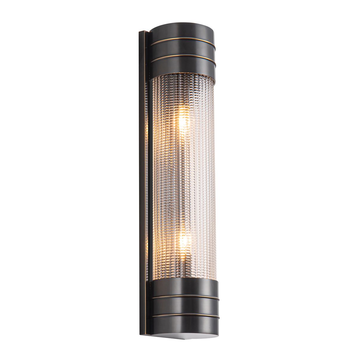 Quintiesse Willard 2 Light Linear Wall Light - Urban Bronze