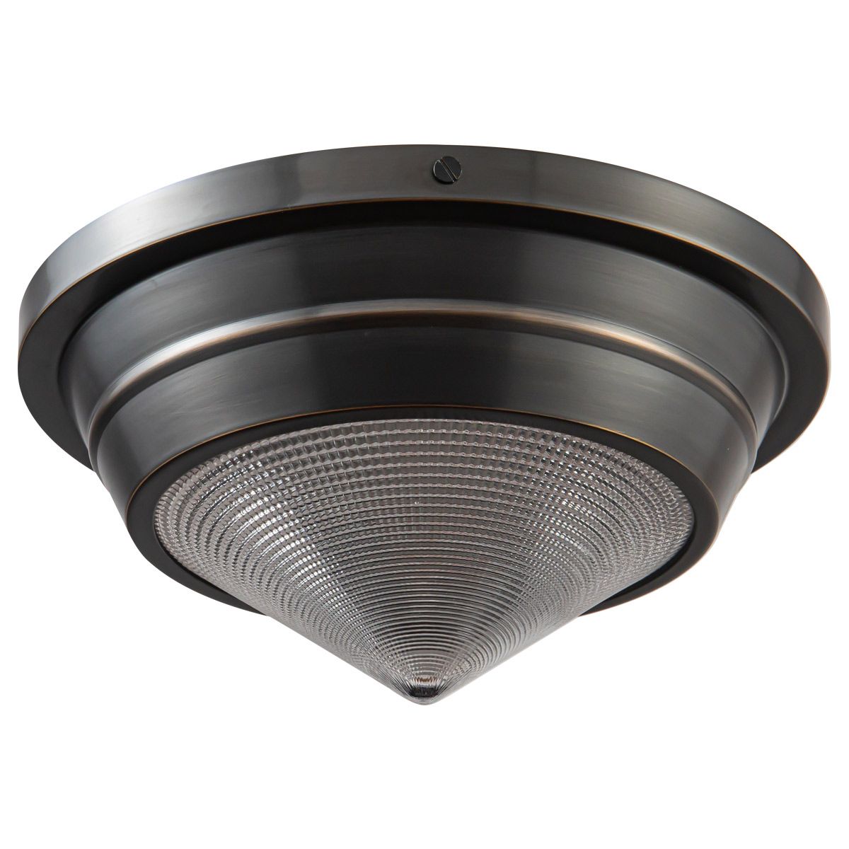 Quintiesse Willard 1 Light Small Flush - Urban Bronze