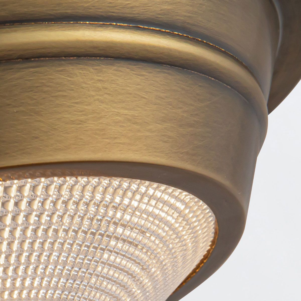 Quintiesse Willard 1 Light Small Flush - Vintage Brass