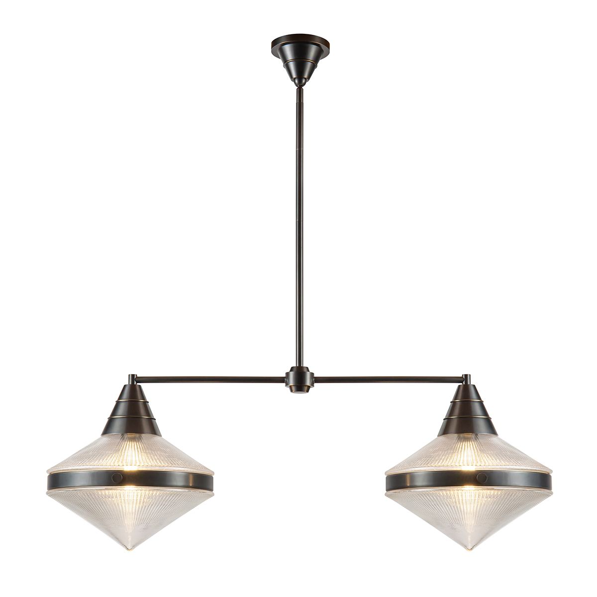 Quintiesse Willard 2 Light Linear Pendant - Urban Bronze