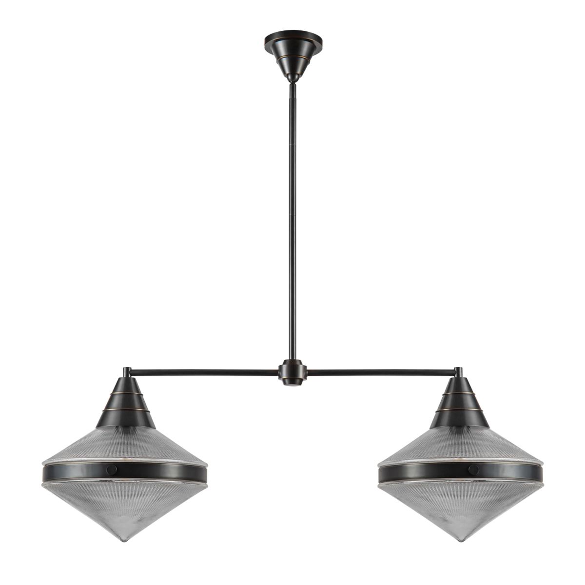 Quintiesse Willard 2 Light Linear Pendant - Urban Bronze