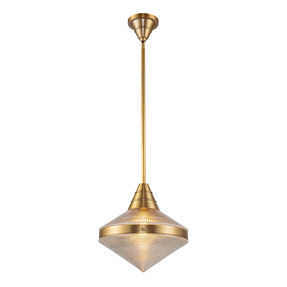 Quintiesse Willard 1 Light Pendant - Vintage Brass