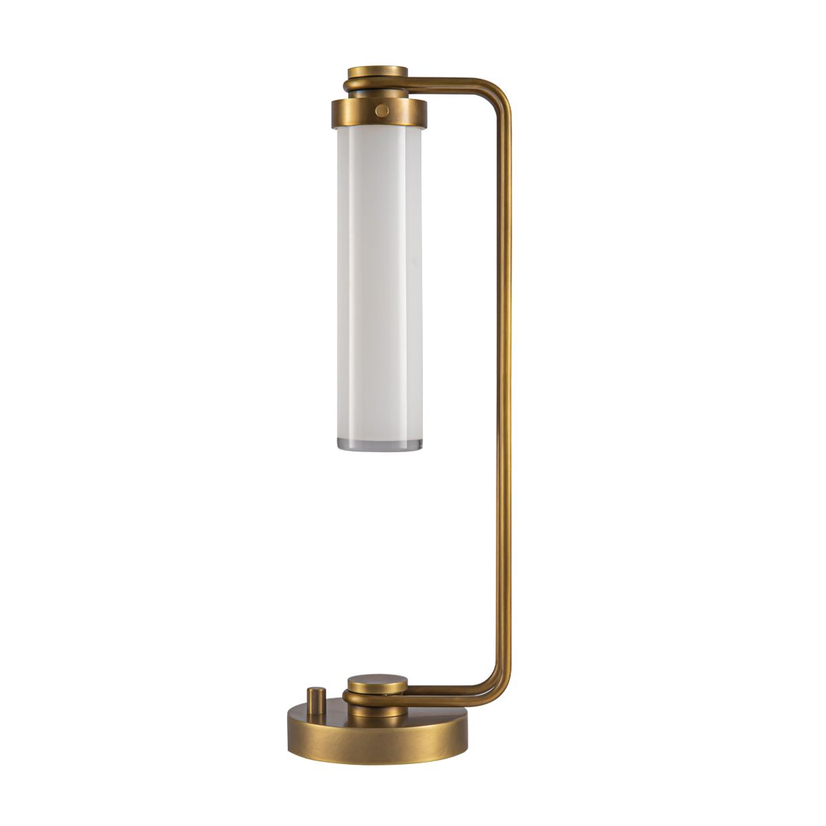 Quintiesse Wynwood 1 Light Table Lamp - Vintage Brass