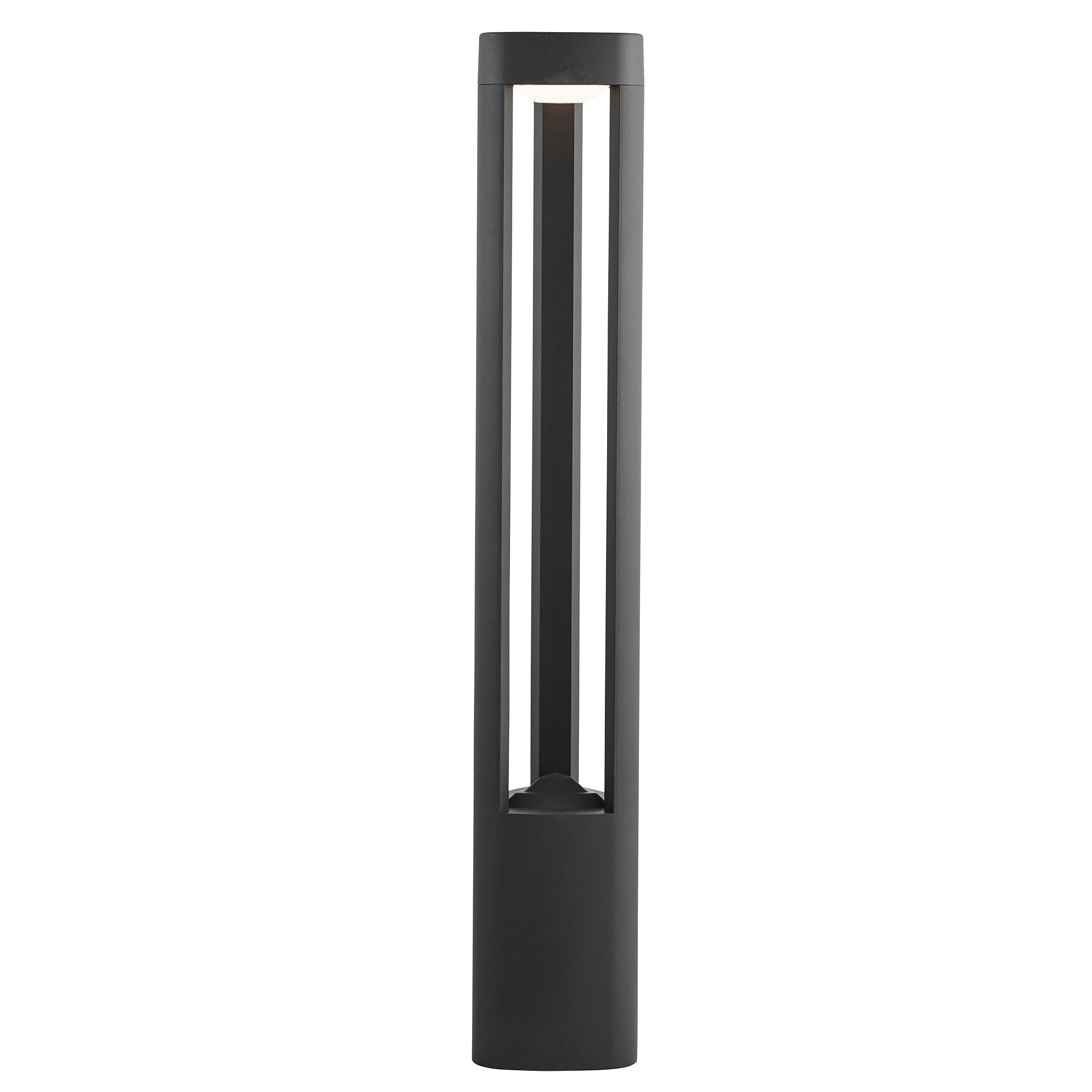 Searchlight Melrose LED Outdoor Post 800mm Height - Dark Grey