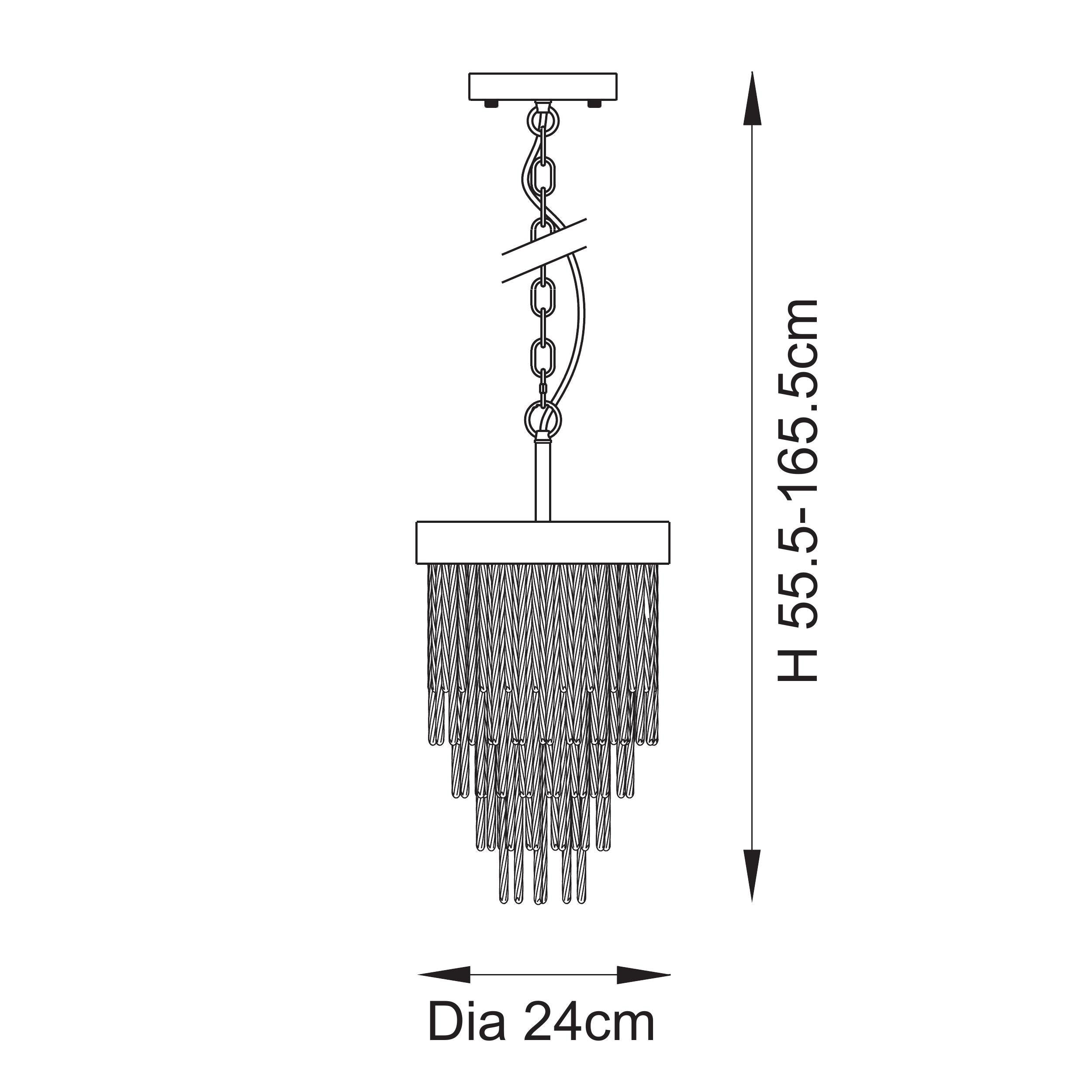 Endon Anistoria Pendant - Brushed Aged Brass Plate & Clear Glass