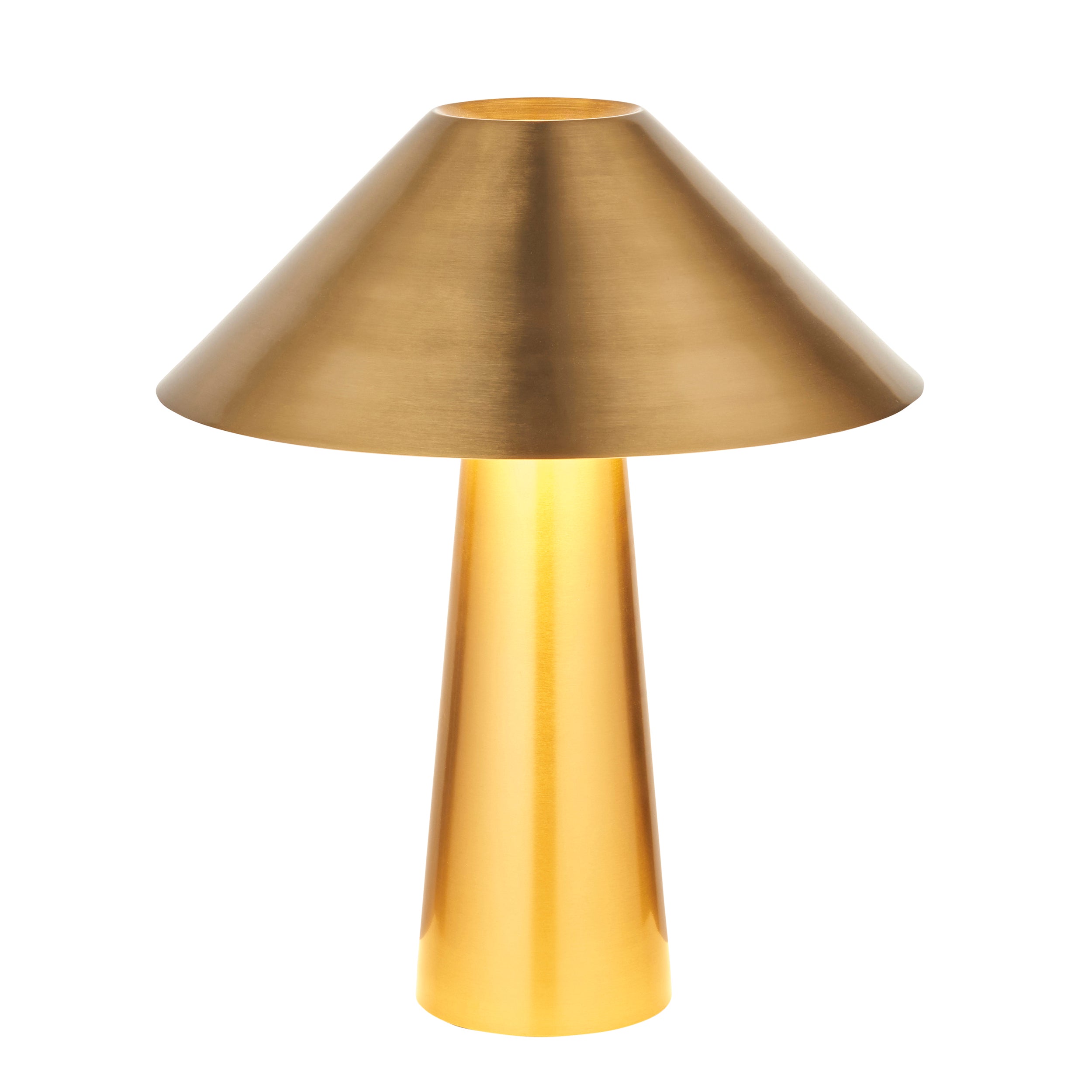Endon Clermont 3 Light Semi flush   - Warm Antique Brass Plate & Clear Glass