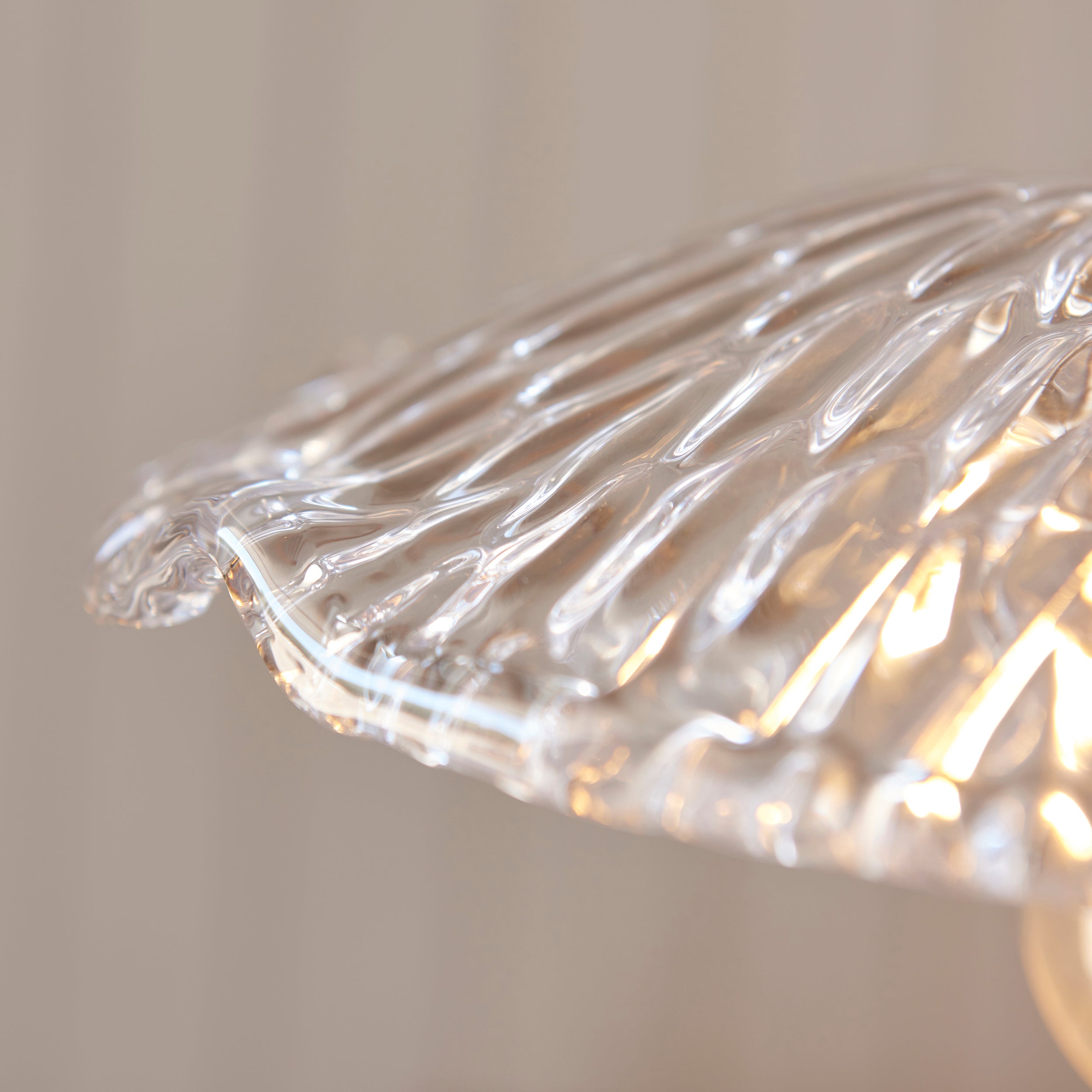 Endon Orchid Easyfit Pendant - Shade Only - Clear Glass