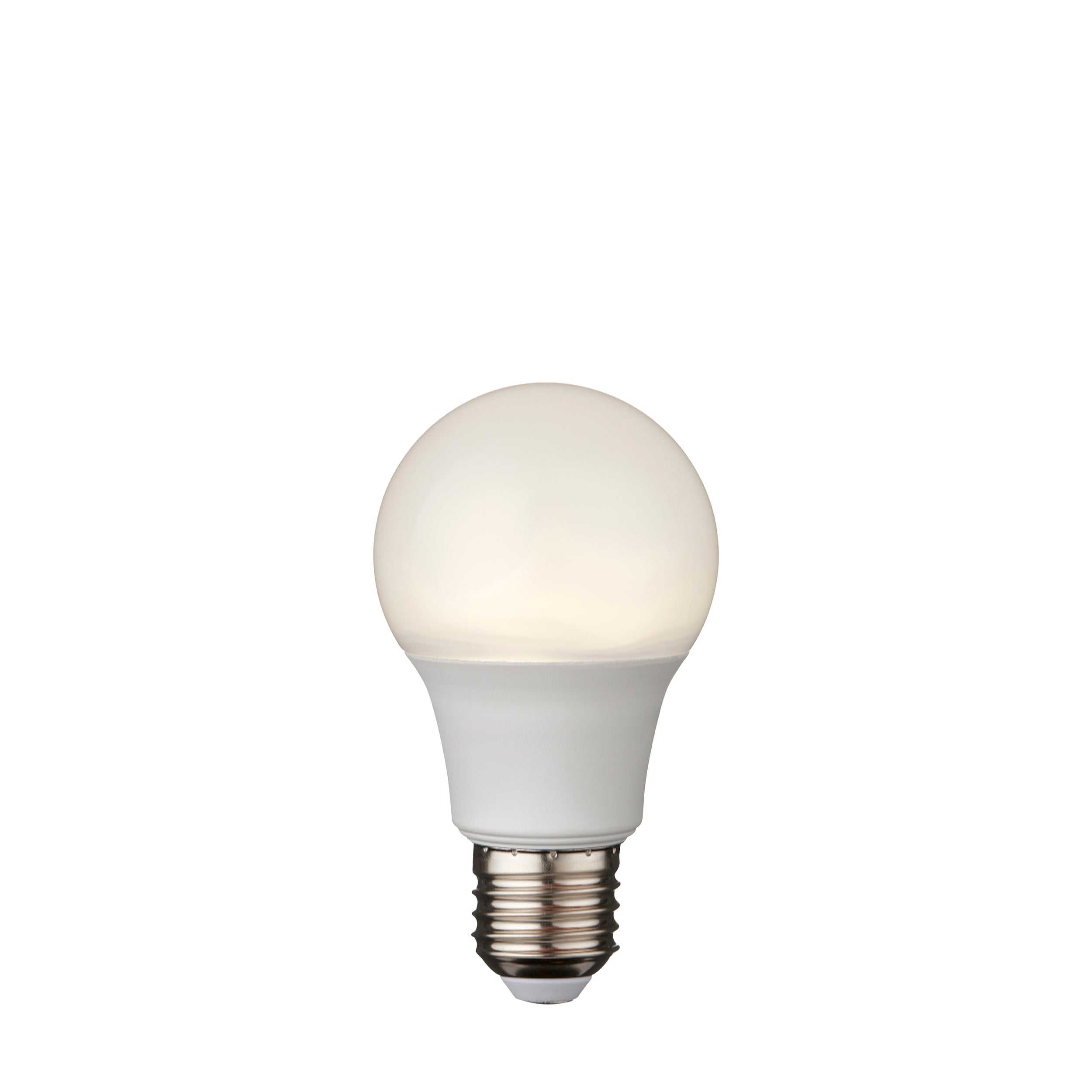 Endon Essentials E27 LED GLS Non Dimmable Bulb - Opal - 4000K