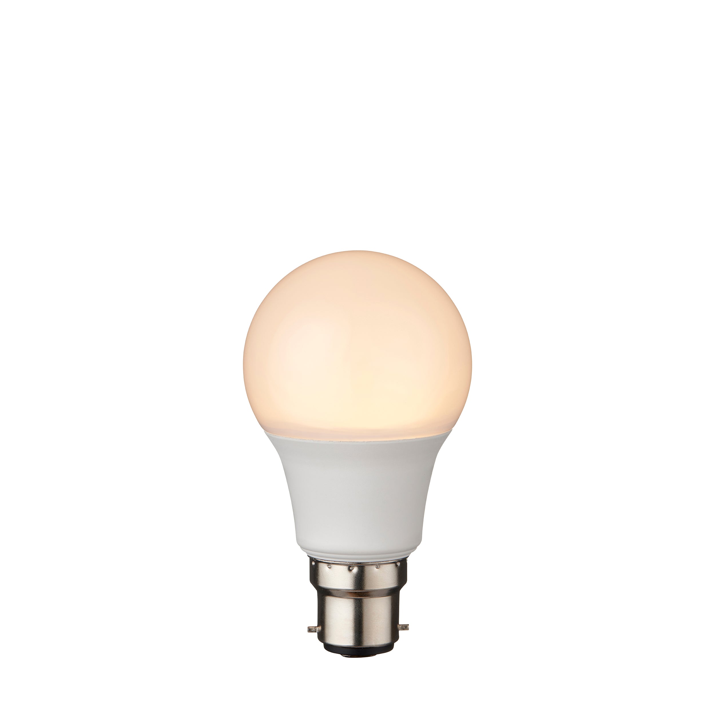 Endon Essentials B22 LED GLS Non Dimmable Bulb - Opal - 2700K