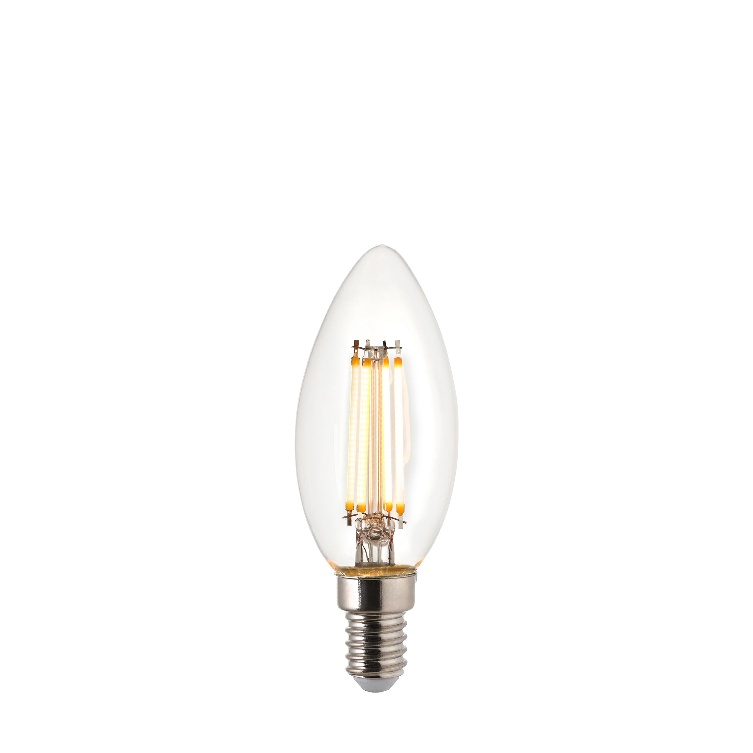 Endon Ultra Efficient Class A E14 LED Filament Candle - Non Dimmable Bulb