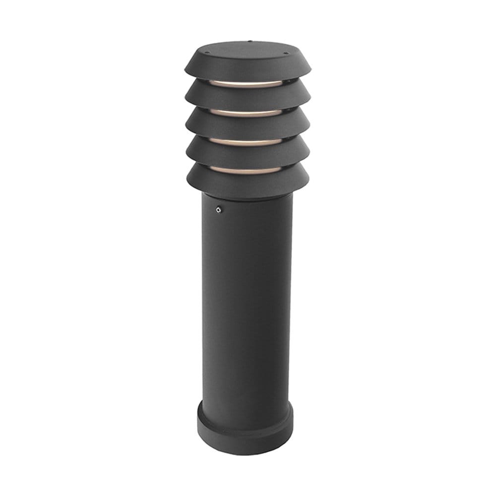 Norlys Alta Single Medium Bollard - Black