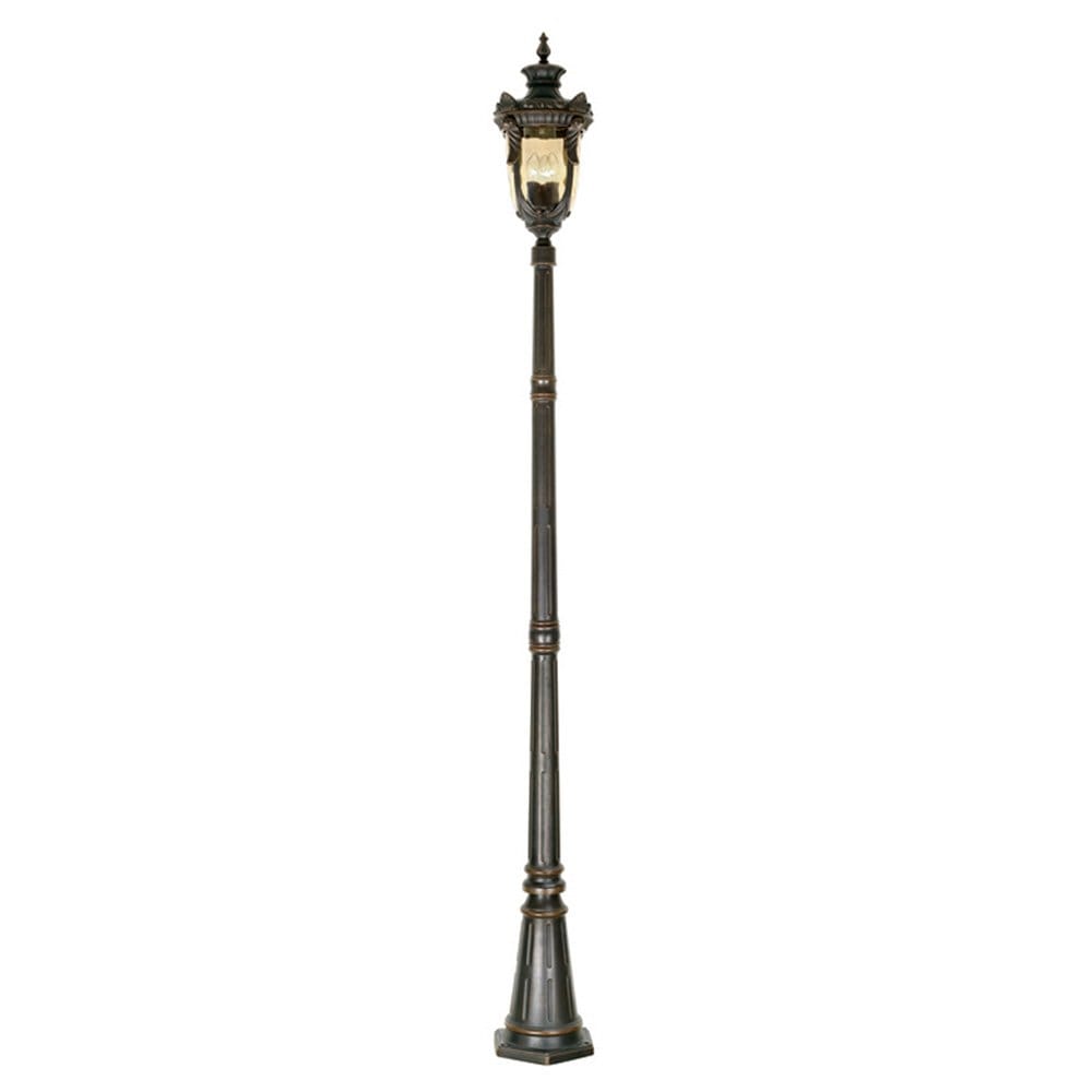Elstead Philadelphia 3 Light Large Lamp Post - Old Bronze