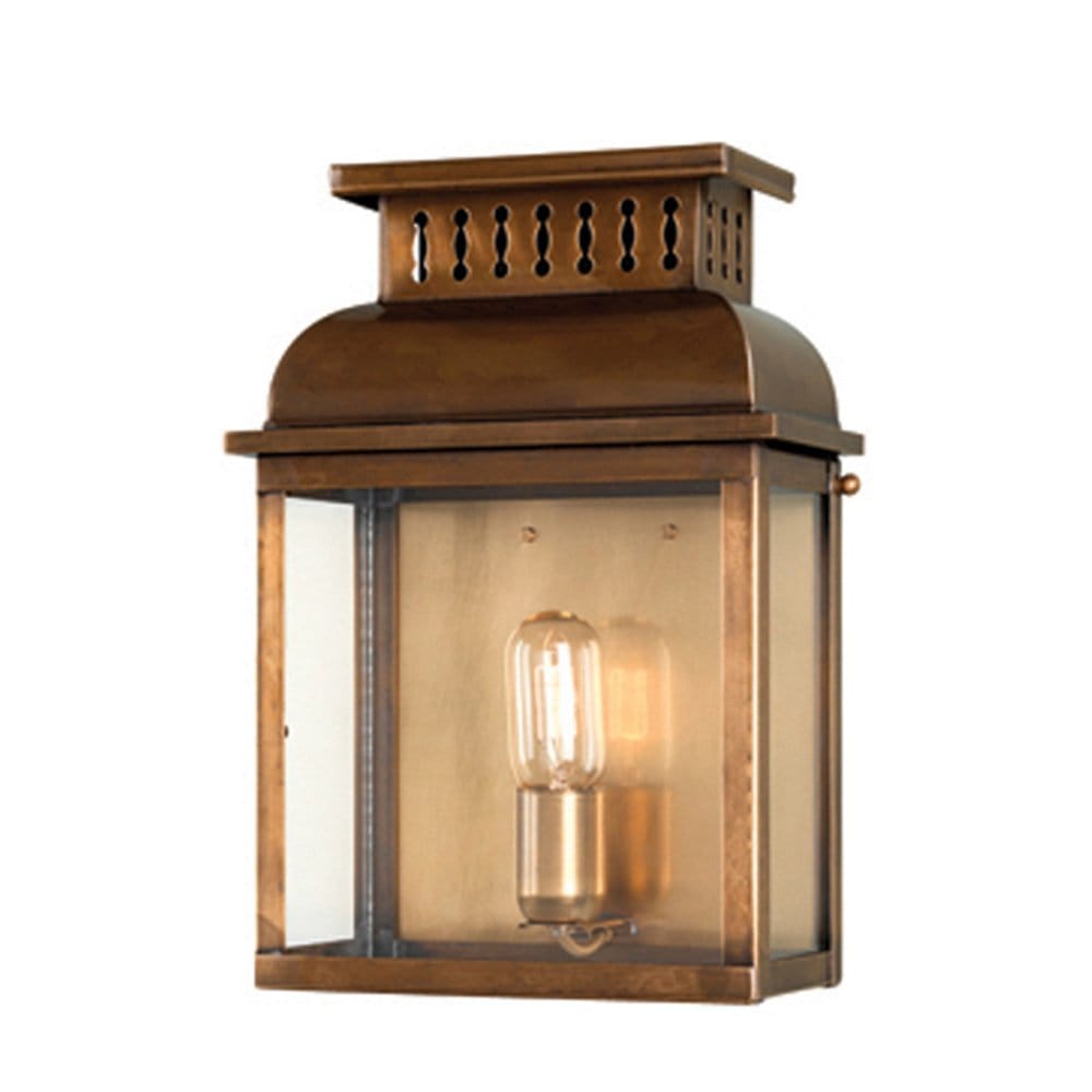 Elstead Westminster Single Wall Lantern - Aged Brass