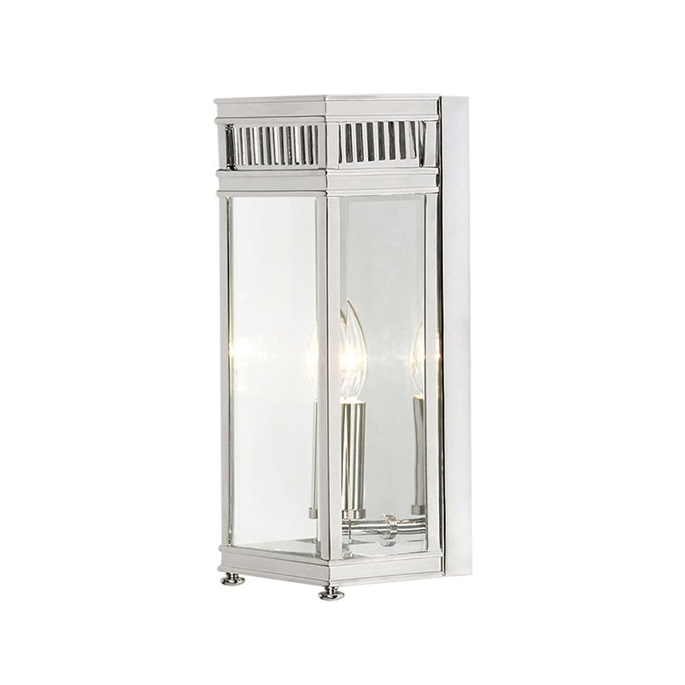 Elstead Holborn Single Small Half Lantern - Polished Chrome