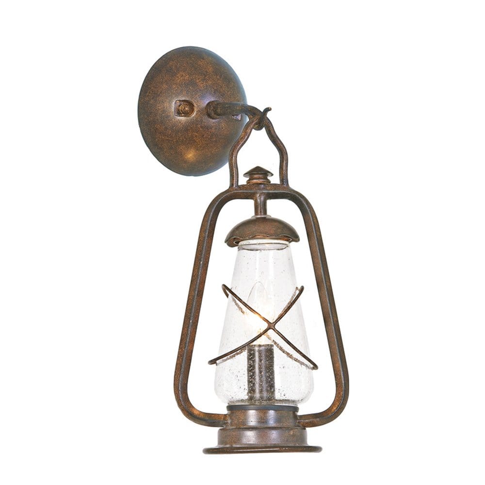 Elstead Miners Single Wall Lantern - Old Bronze