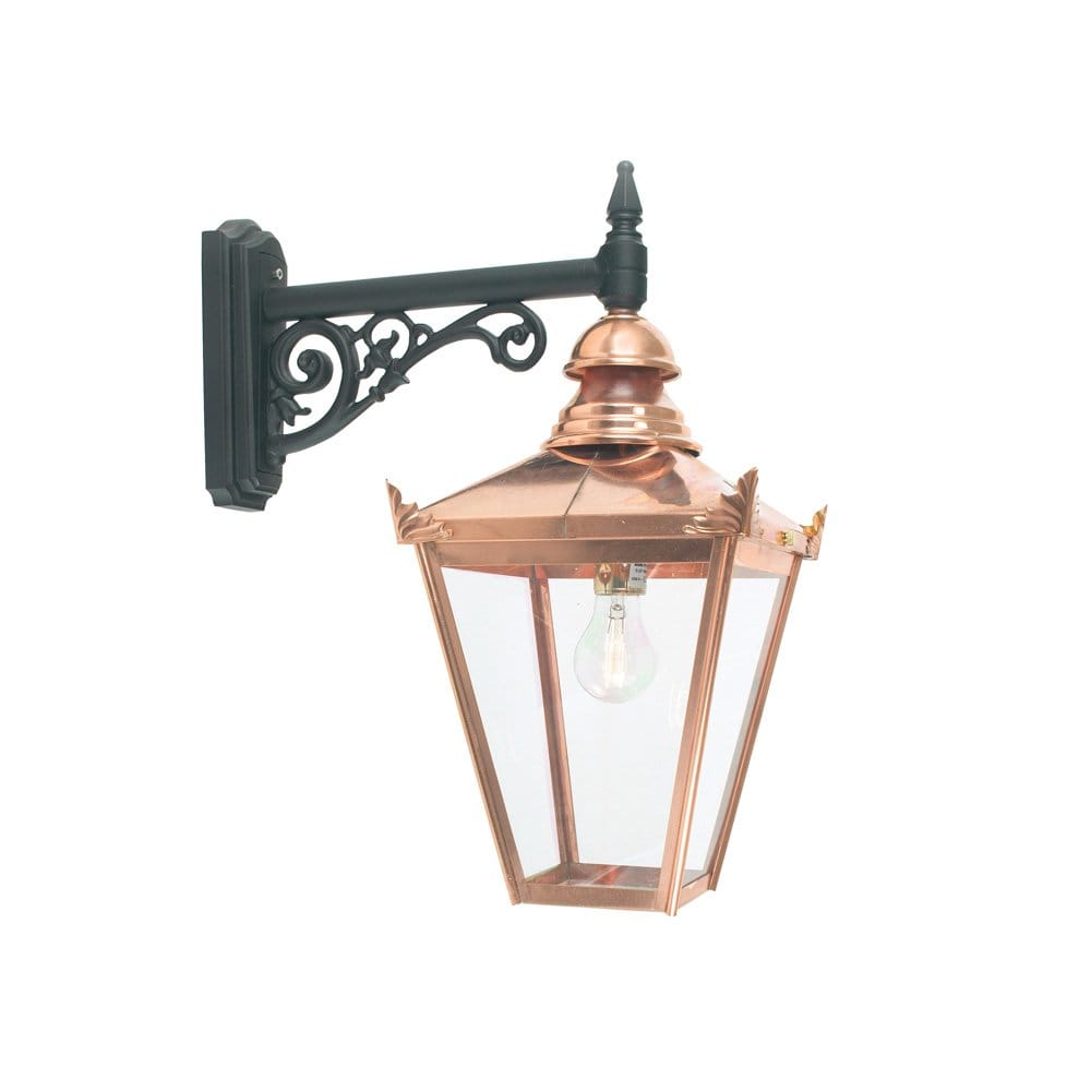 Norlys Chelsea Single Down Wall Lantern - Copper