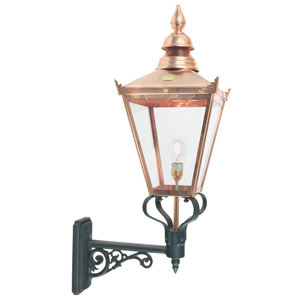 Norlys Chelsea Grande Single Up Wall Lantern - Copper