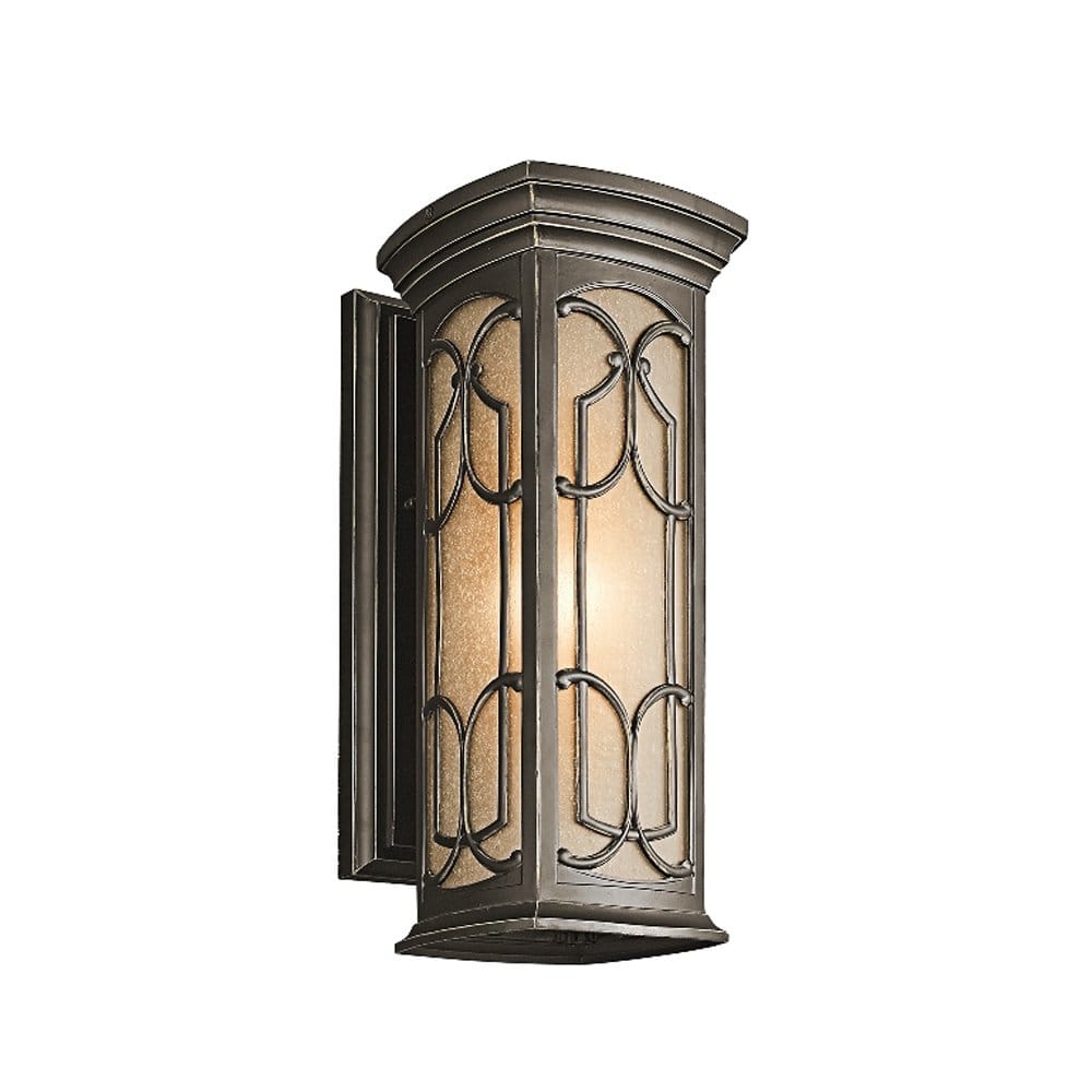 Kichler Franceasi Single Medium Wall Lantern - Olde Bronze