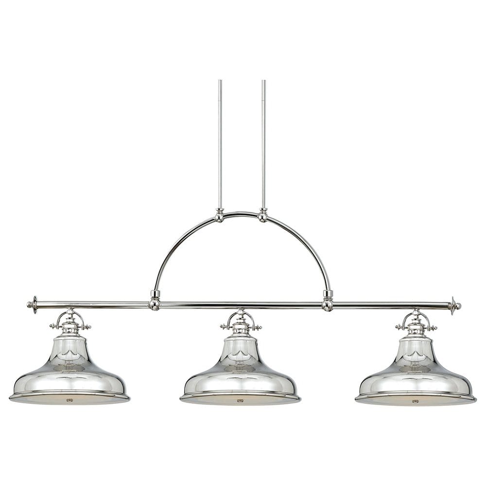 Quoizel Emery 3 Light Island Light - Imperial Silver