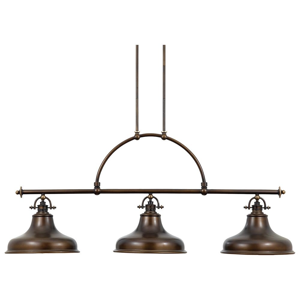 Quoizel Emery 3 Light Island Light - Palladian Bronze