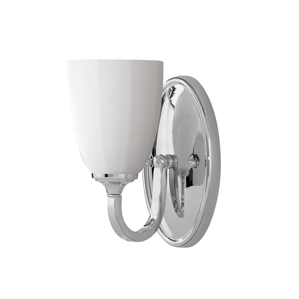 Feiss Perry Single Bathroom Wall Light - Polished Chrome